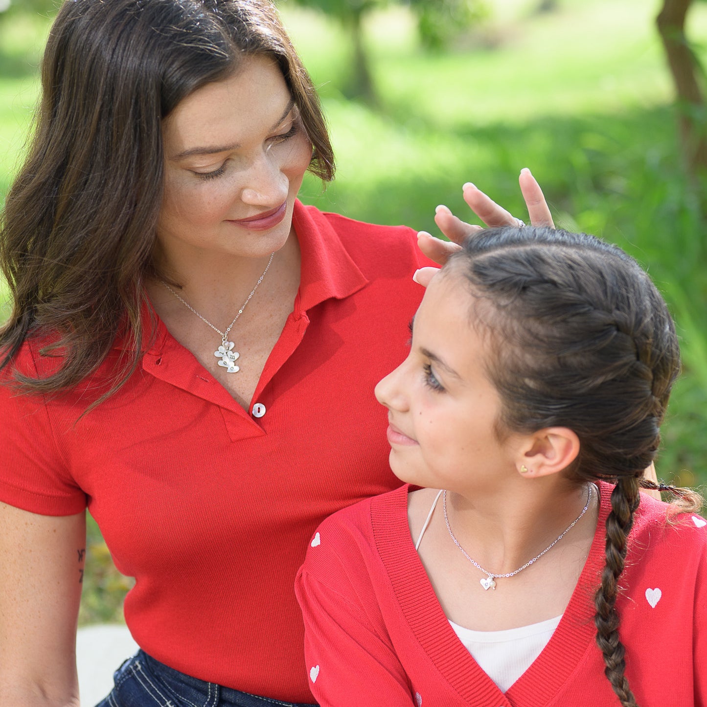 Heaps of Love Necklace (Sterling Silver)