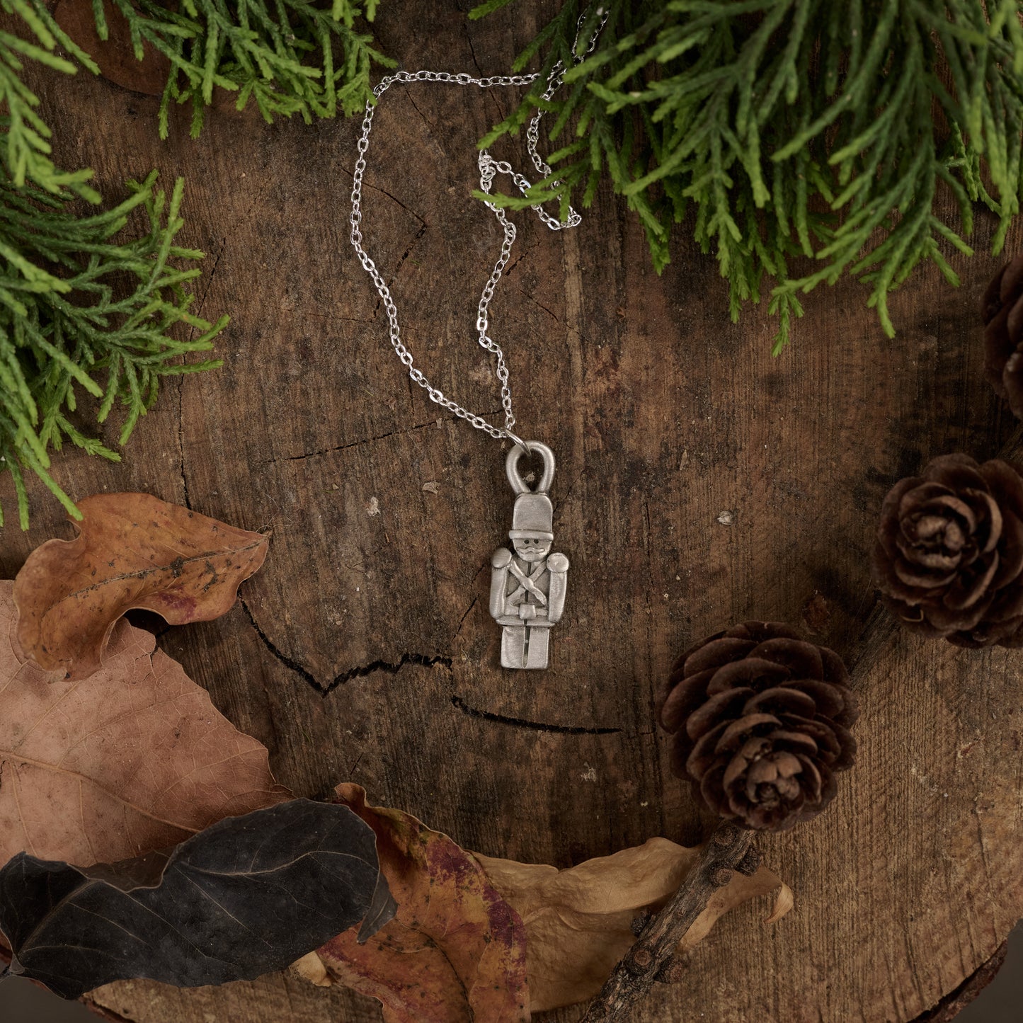 Toy Soldier Necklace (Pewter)
