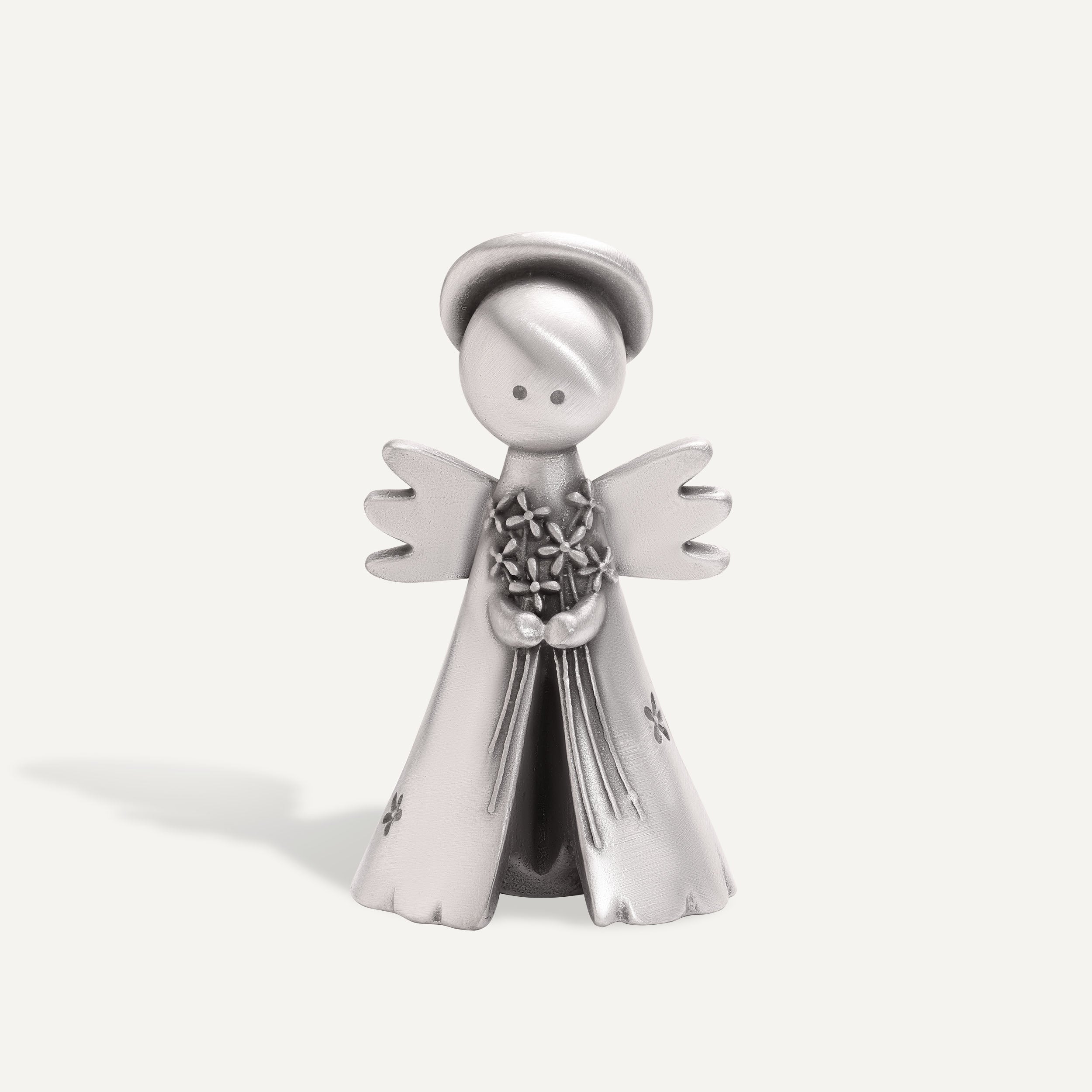 Freshly Picked Angel With Flowers (Pewter) – Lisa Leonard Designs