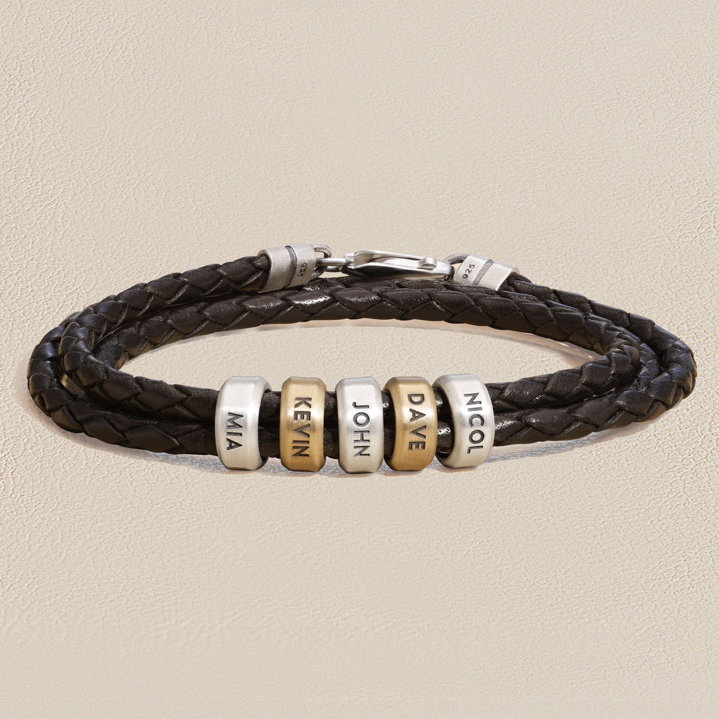 Limitless Leather Bracelet (Black)
