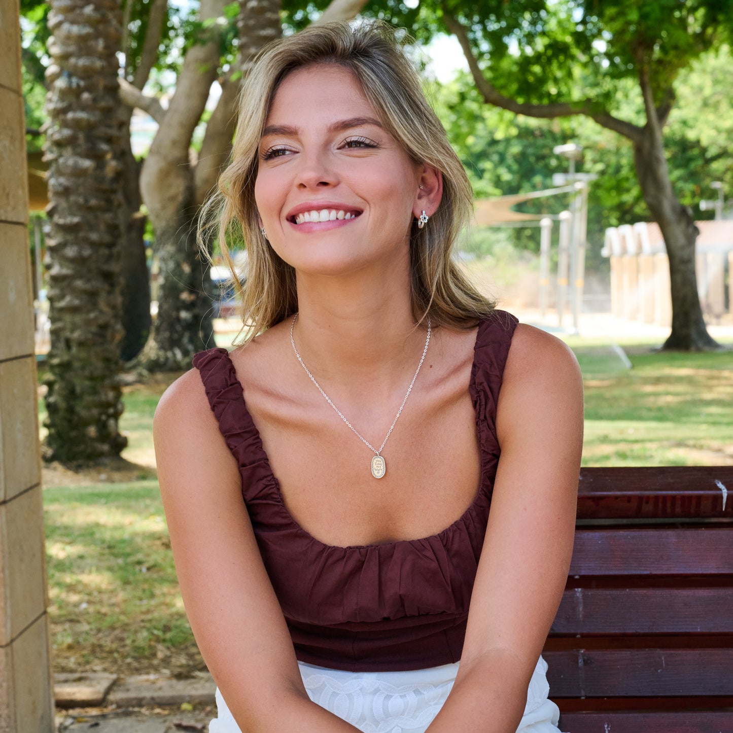 Free Gift You Have My Heart Necklace (Pewter)