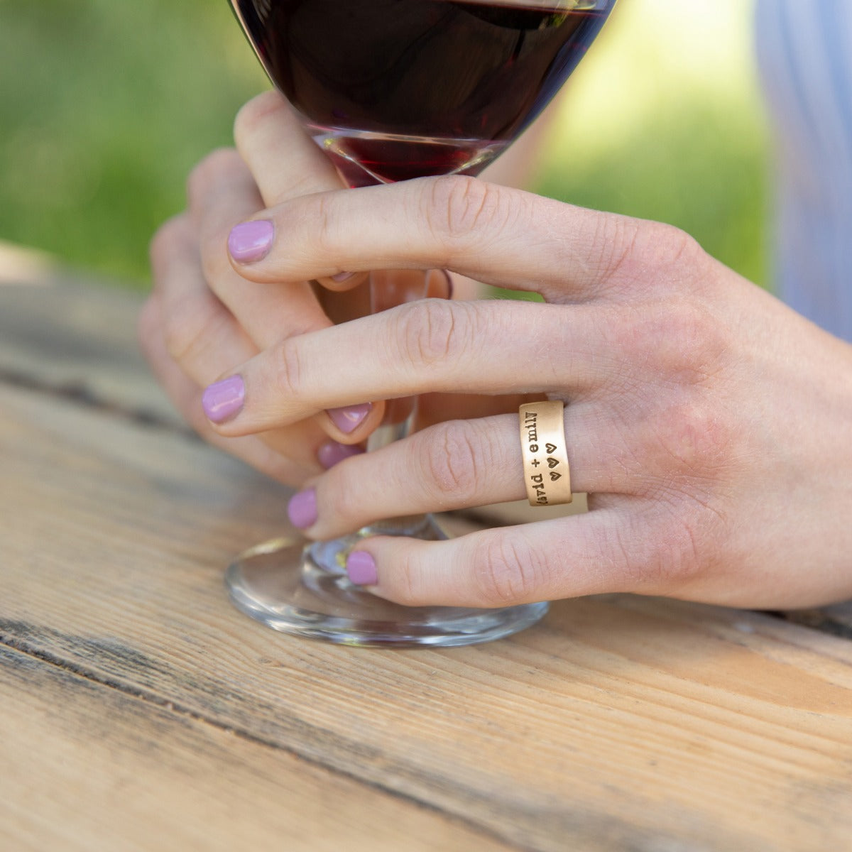Band Together Ring (10K Solid Gold)