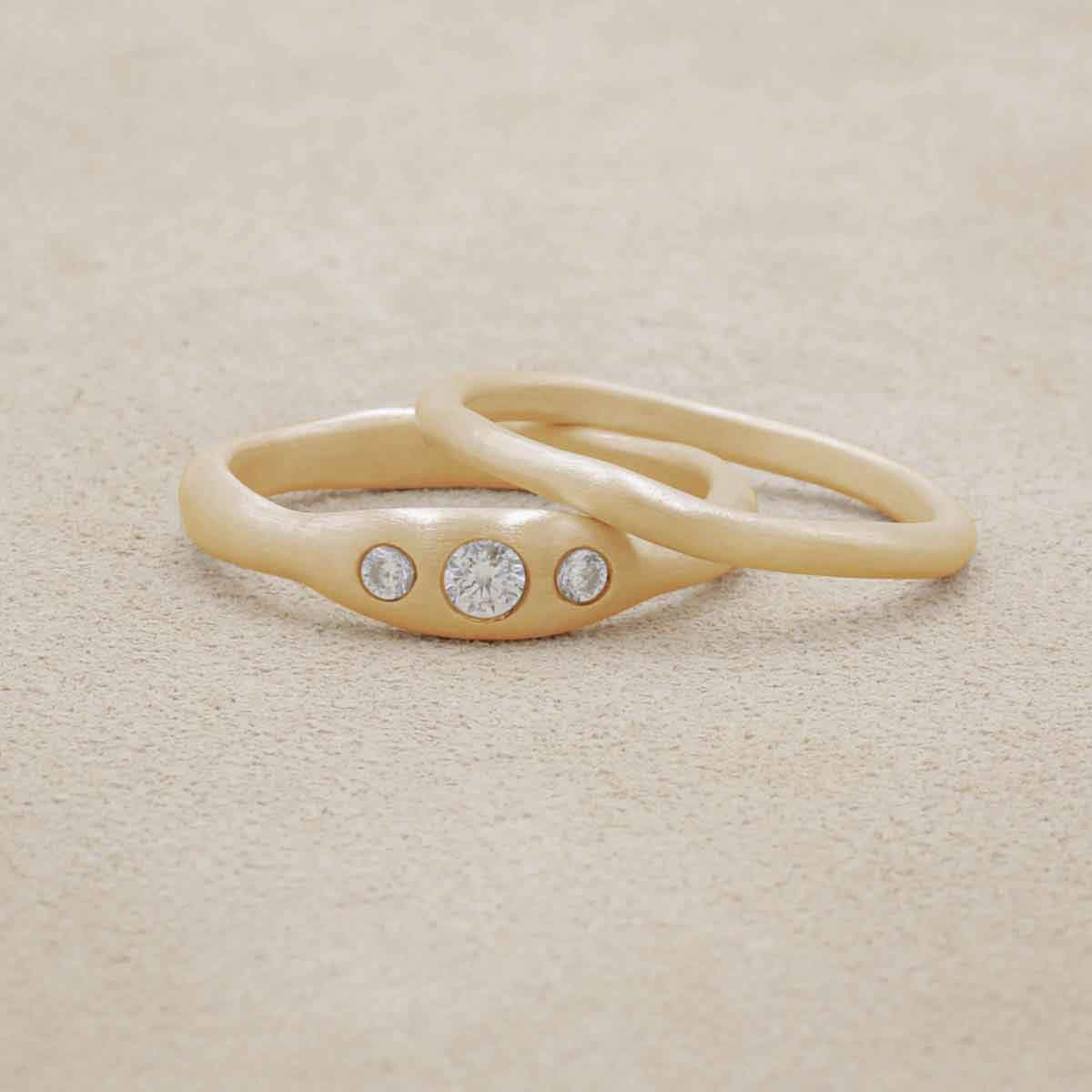 Be Mine Ring Pair (10K Solid Gold)