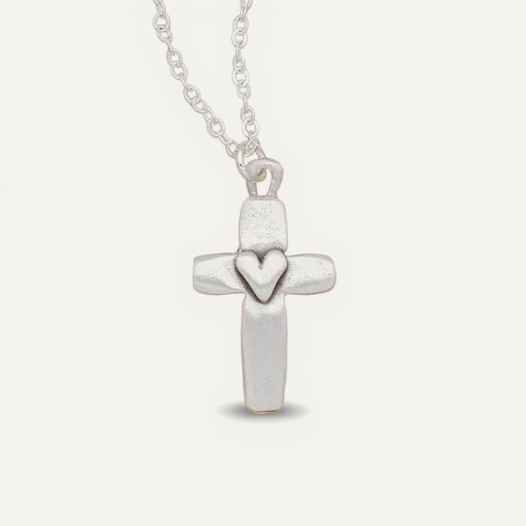 Cross Of Faith Necklace (Sterling Silver) by Lisa Leonard Designs