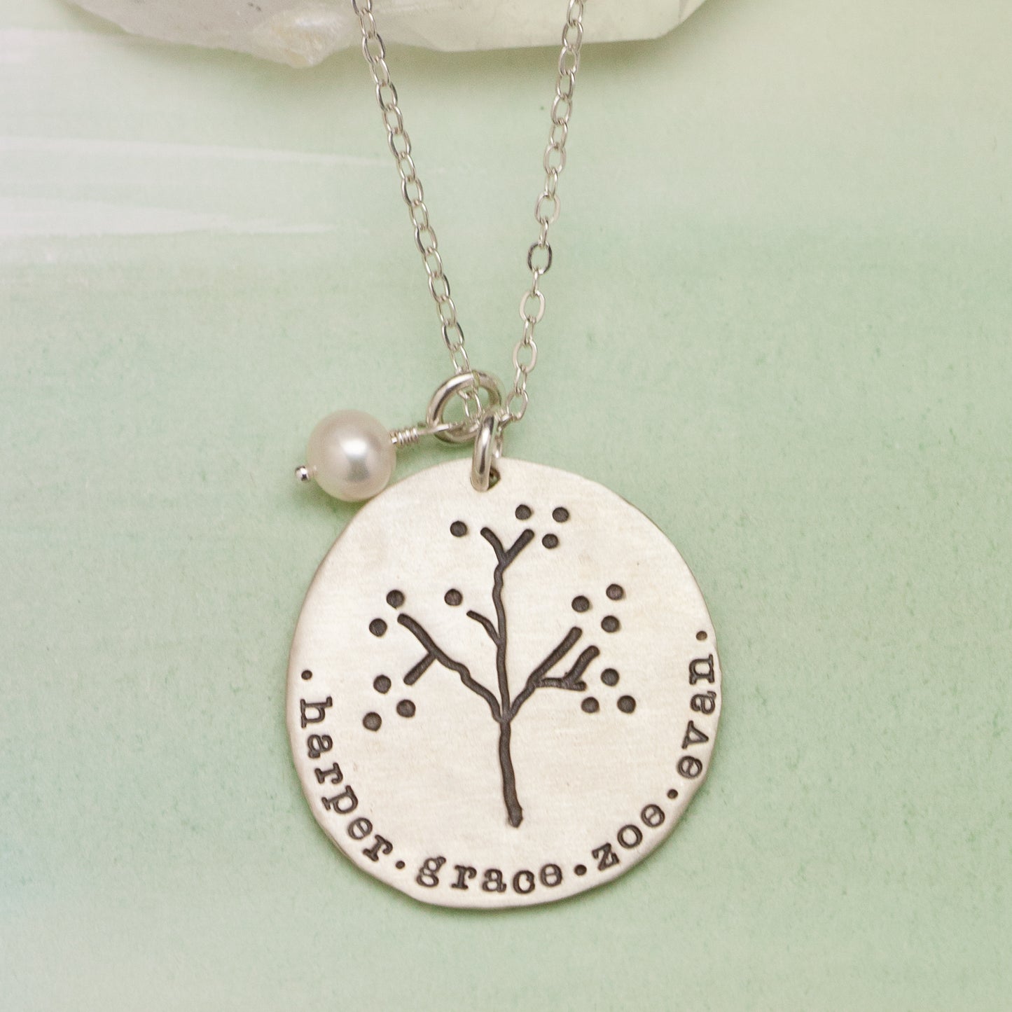 The Original Family Tree Necklace (Sterling Silver)