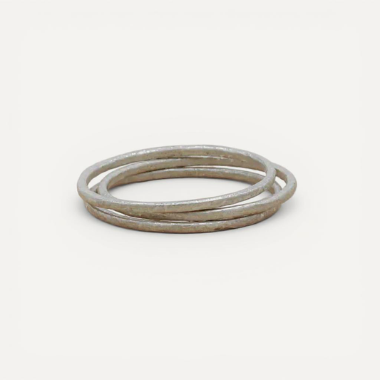 Featherweight Stacking Rings (Sterling Silver)