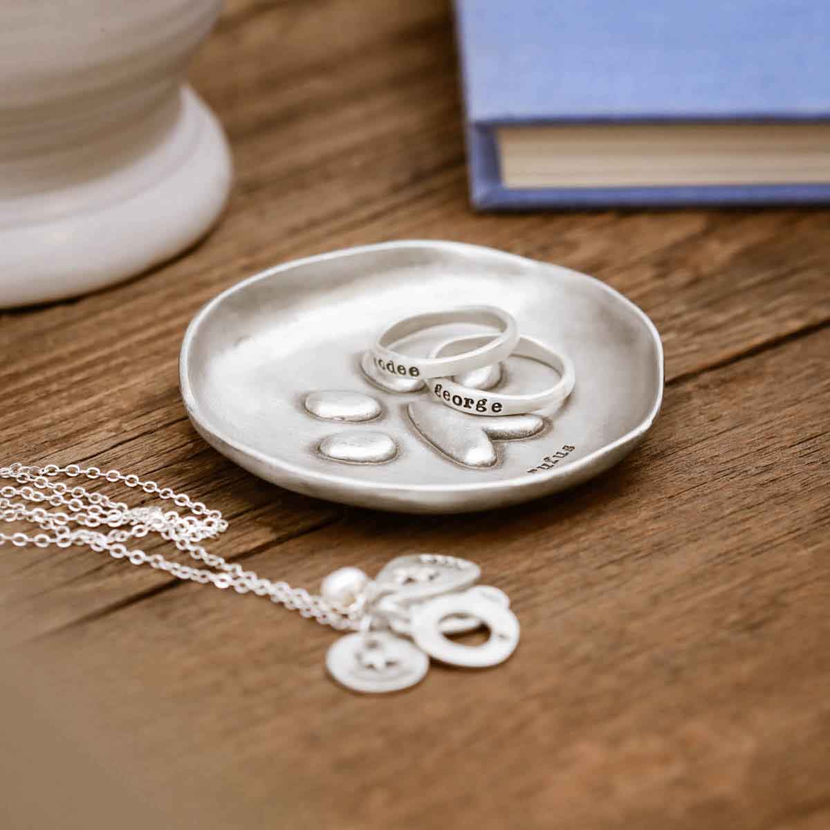 handcrafted in pewter