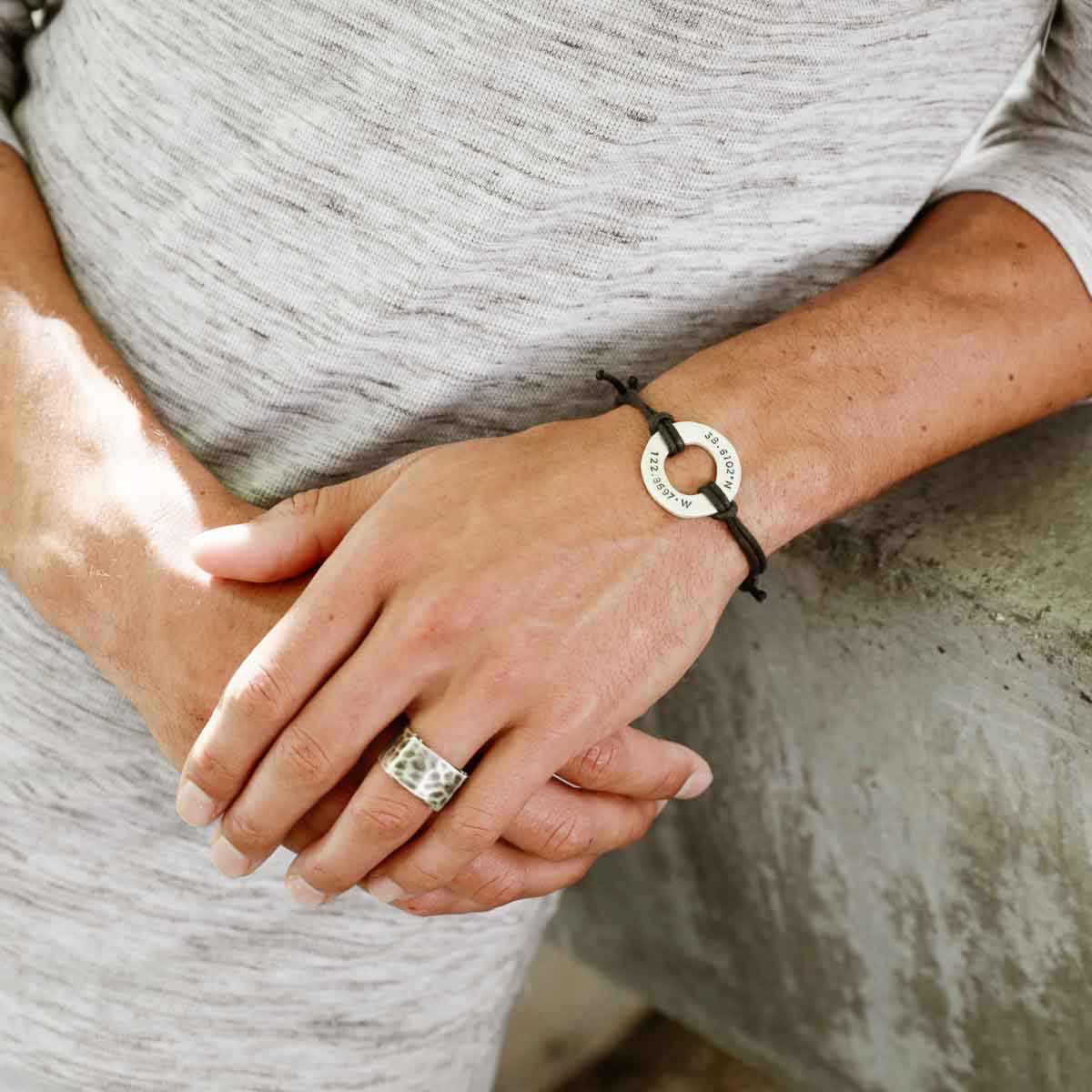 Lasting Bond Bracelet Large (Black)