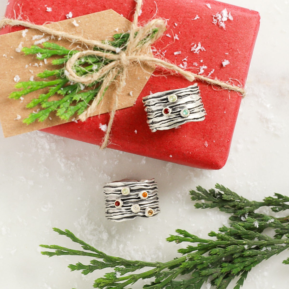 Brave Love® Birthstone Ring (Sterling Silver)