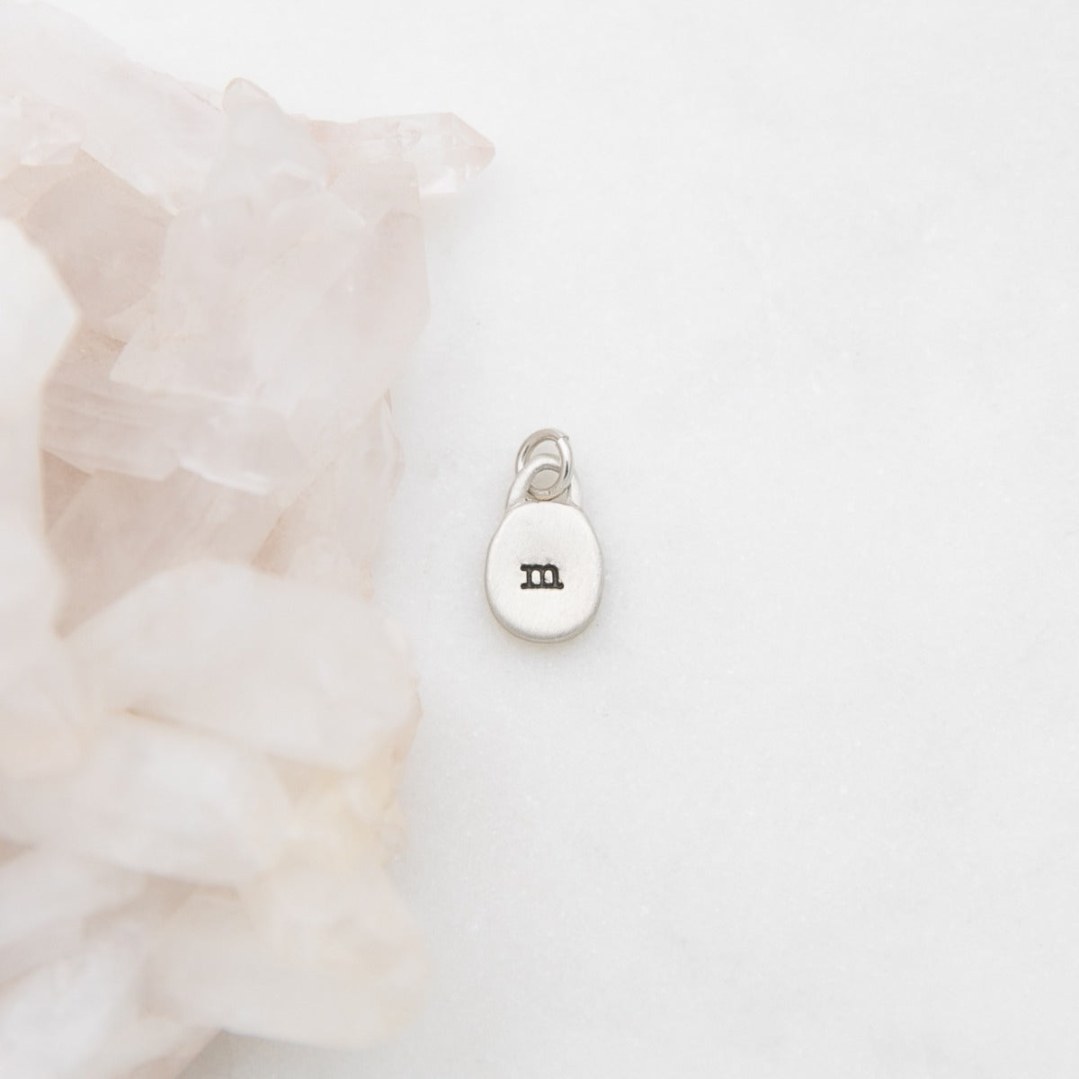 Wild About You Circle Charm (Sterling Silver)