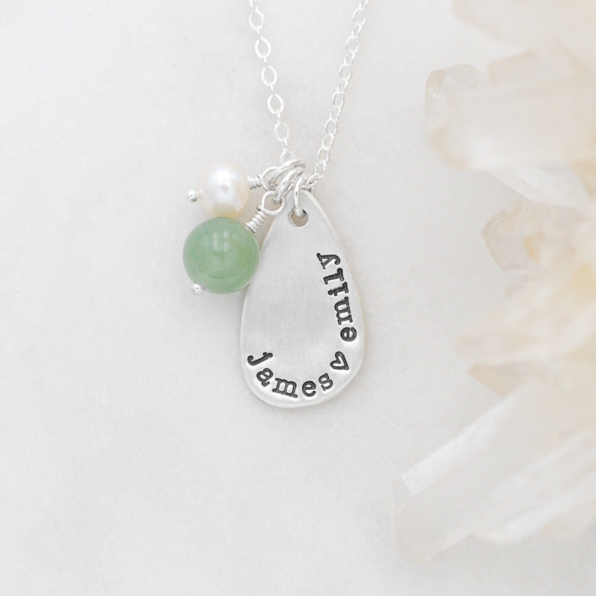 Dewdrops Necklace (Sterling Silver)