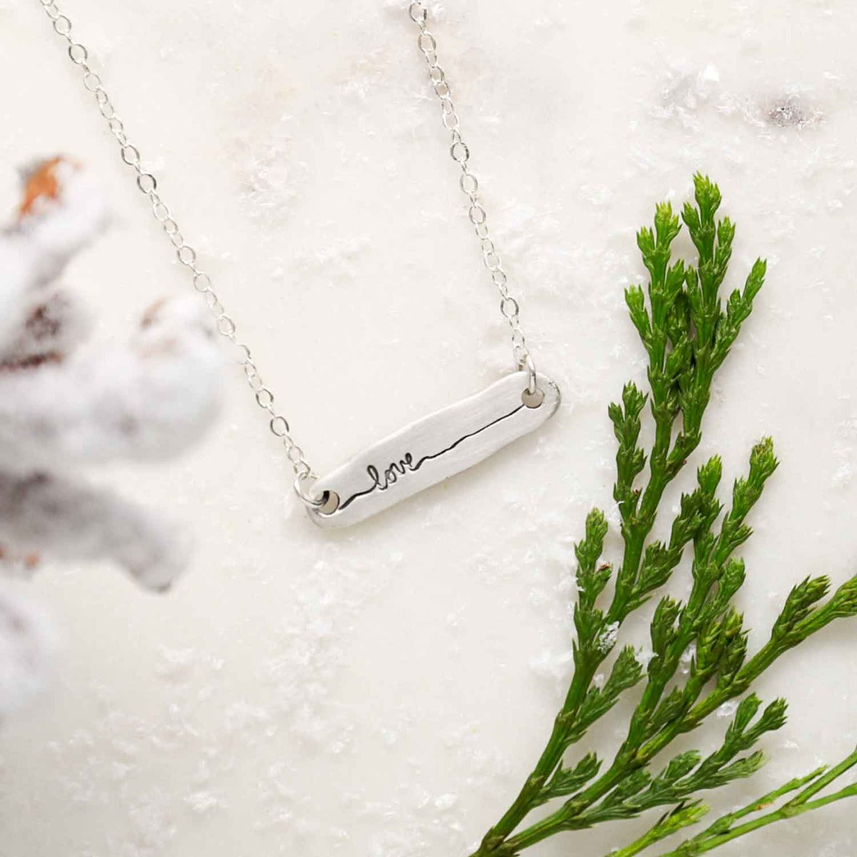 Written With Love Necklace (Sterling Silver)