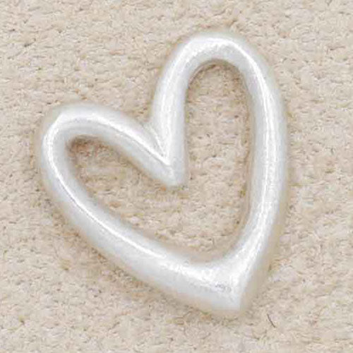 Love Grows 1/2" Heart Charm (Sterling Silver)