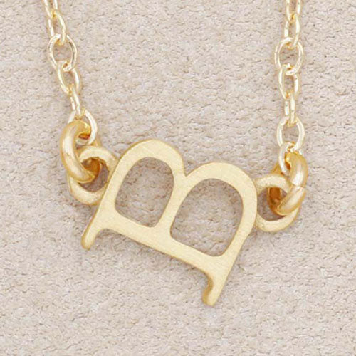 My Monogram Necklace (14K Solid Gold)