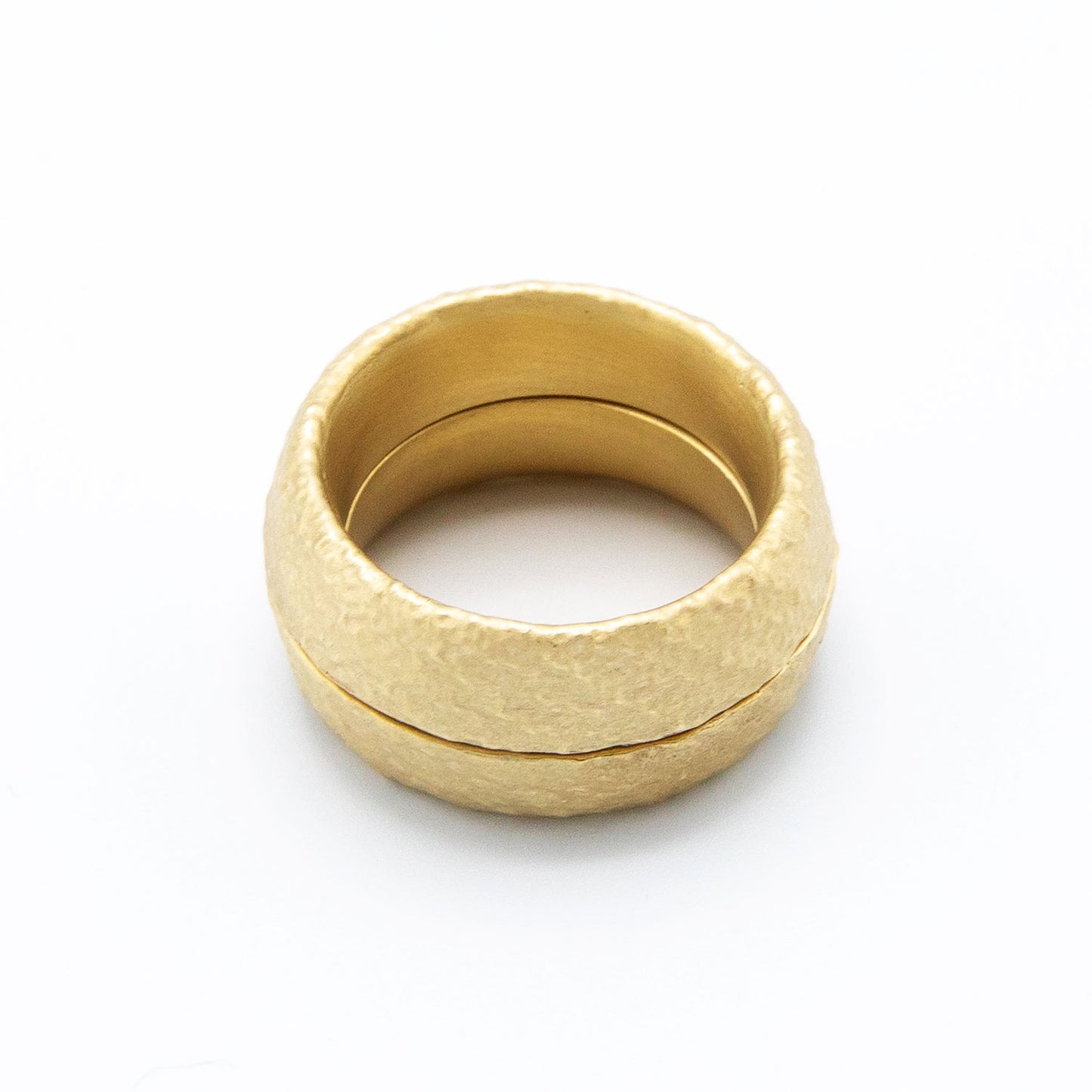 Life Together Ring Pair (14K Solid Gold)