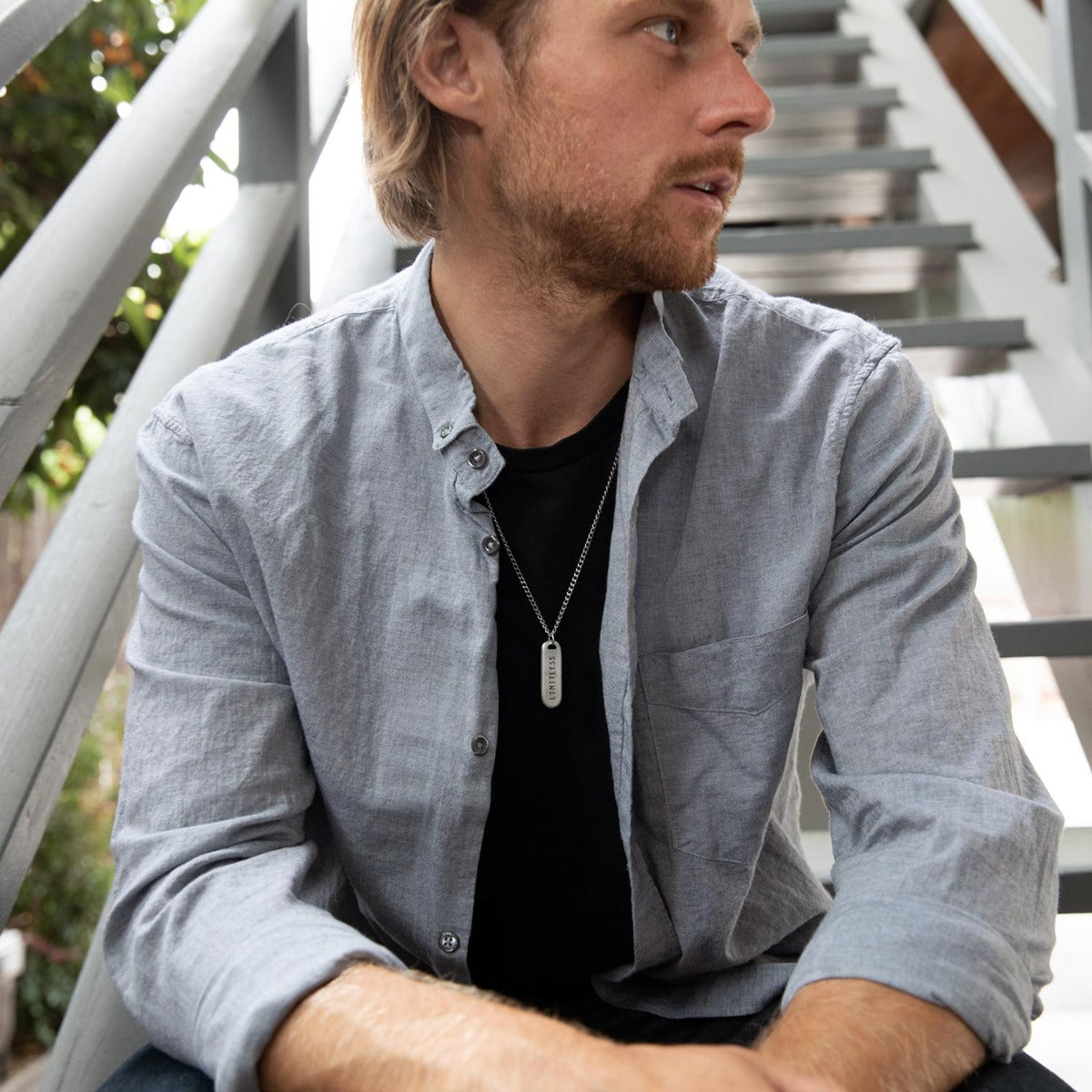 Limitless Standard Necklace (Pewter)