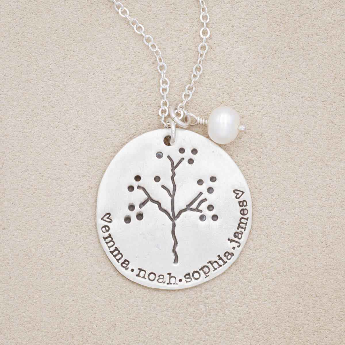 The Original Family Tree Necklace (Sterling Silver)