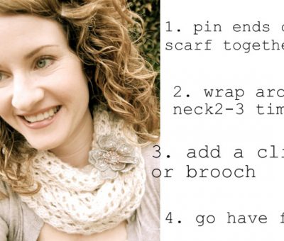 4 styles on everyday or how to wear a scarf DIY