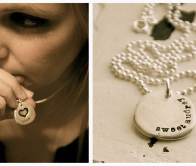 full of meaning necklace, marked by love