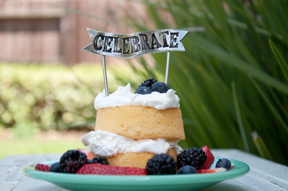Our brand new 'celebrate' cake topper!