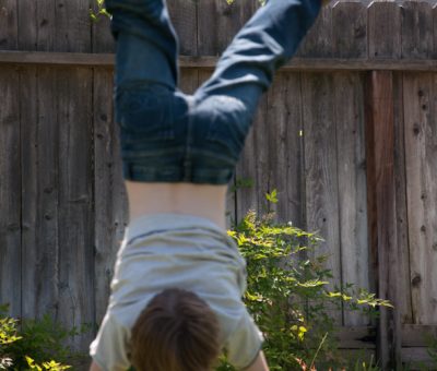 LOOK what he is going to do! {hello monday handstands}
