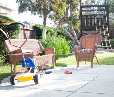 how to make your backyard ready for summer {sprucing up diy}
