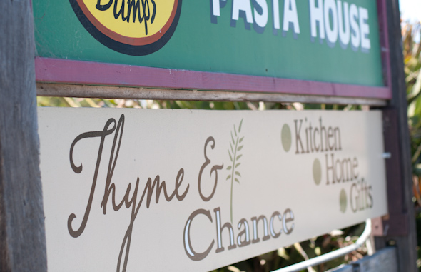thyme and chance, los osos, CA