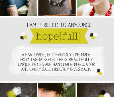Necklaces, bracelets and earrings {brand new hope{full} collection}