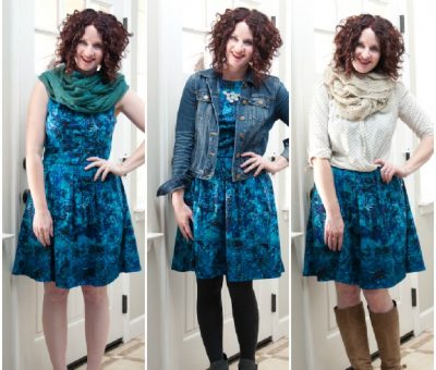 sharing three ways to style the dress!