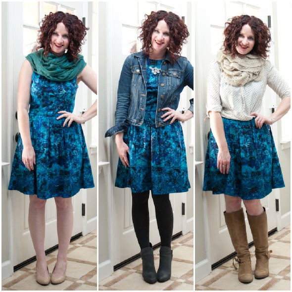 sharing three ways to style the dress!