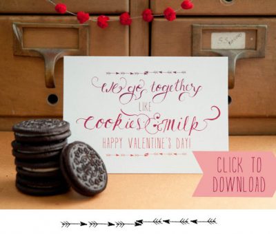 Just for you! {valentine's day printables}