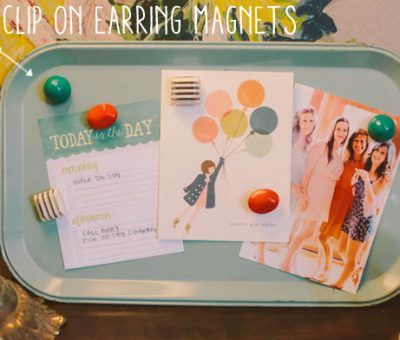 3 fun ideas for using clip on earrings! {best tutorial ever}