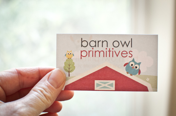 barn owl primitives {giveaway closed}