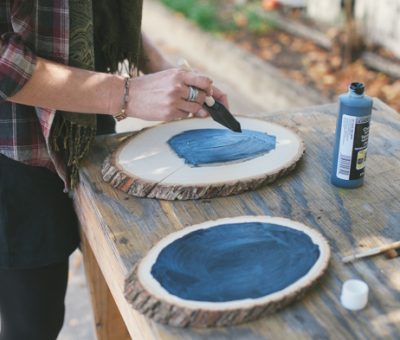 You’re going to love this DIY!{woodland chalkboards by Lisa Leonard}