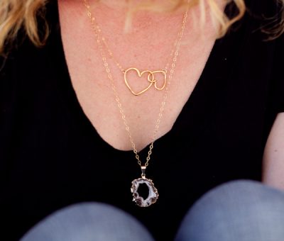 layering necklaces {love!}