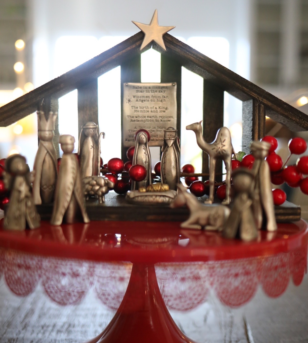 How to display your Christmas nativity scene