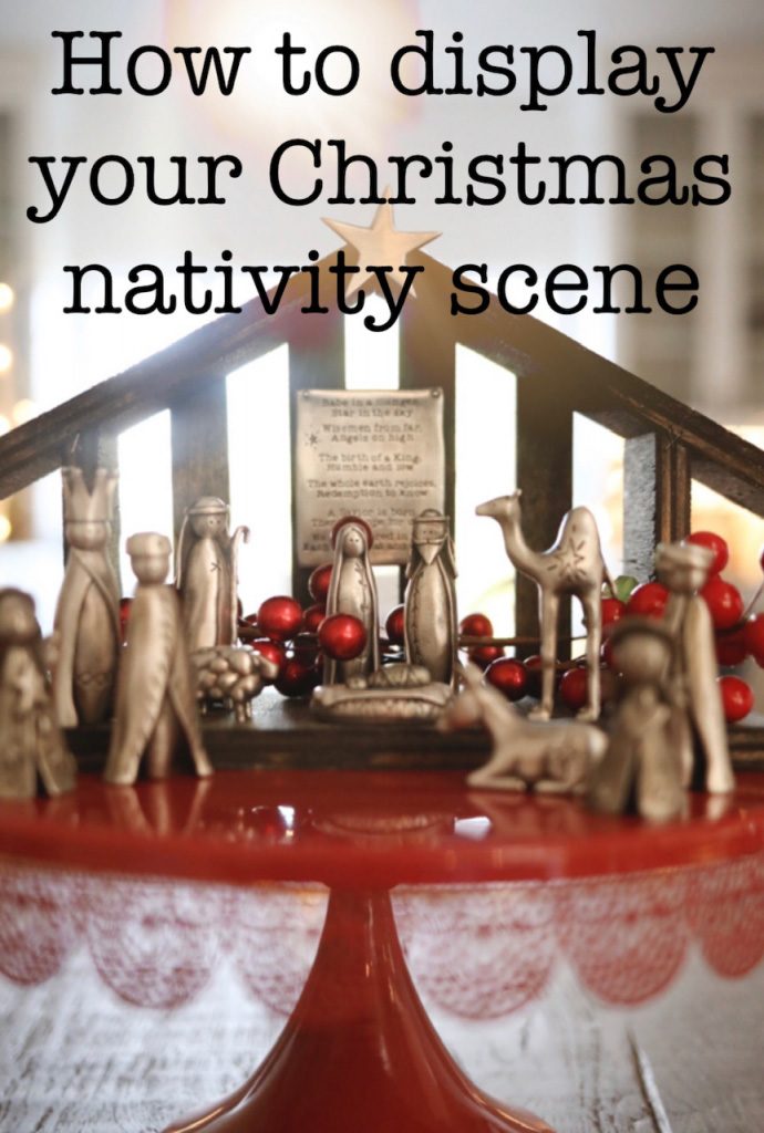 Handmade Christmas Nativity Scene By Lisa Leonard
