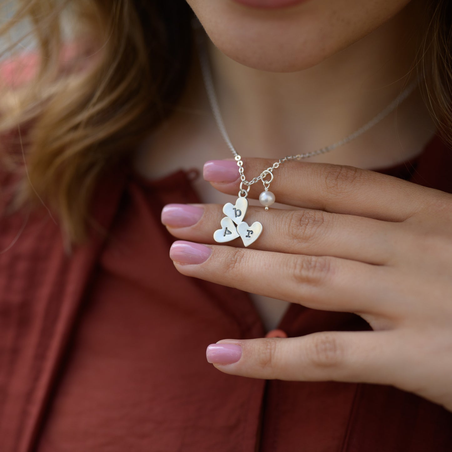 Heaps of Love Necklace (Sterling Silver)