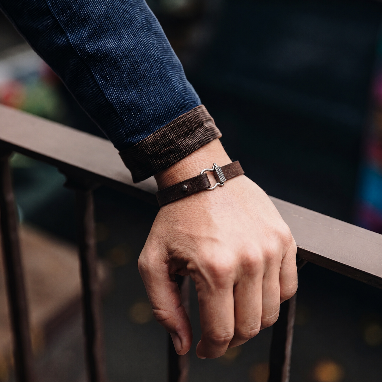 Tethered Bond Bracelet (Brown) - Lisa Leonard Designs