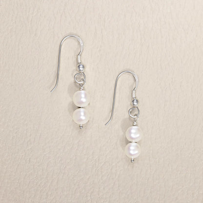 Essential Pearl Earrings (Sterling Silver)