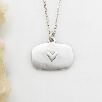 Love and Wildflowers Necklace (Sterling Silver)