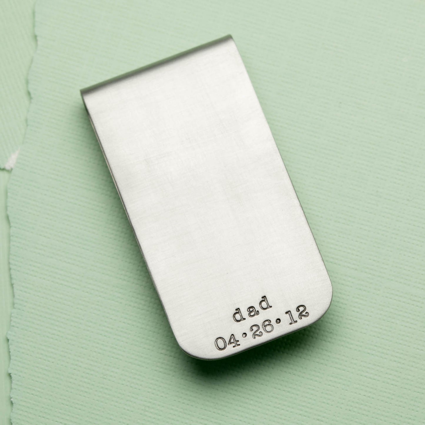 Dads Money Clip (Stainless Steel)