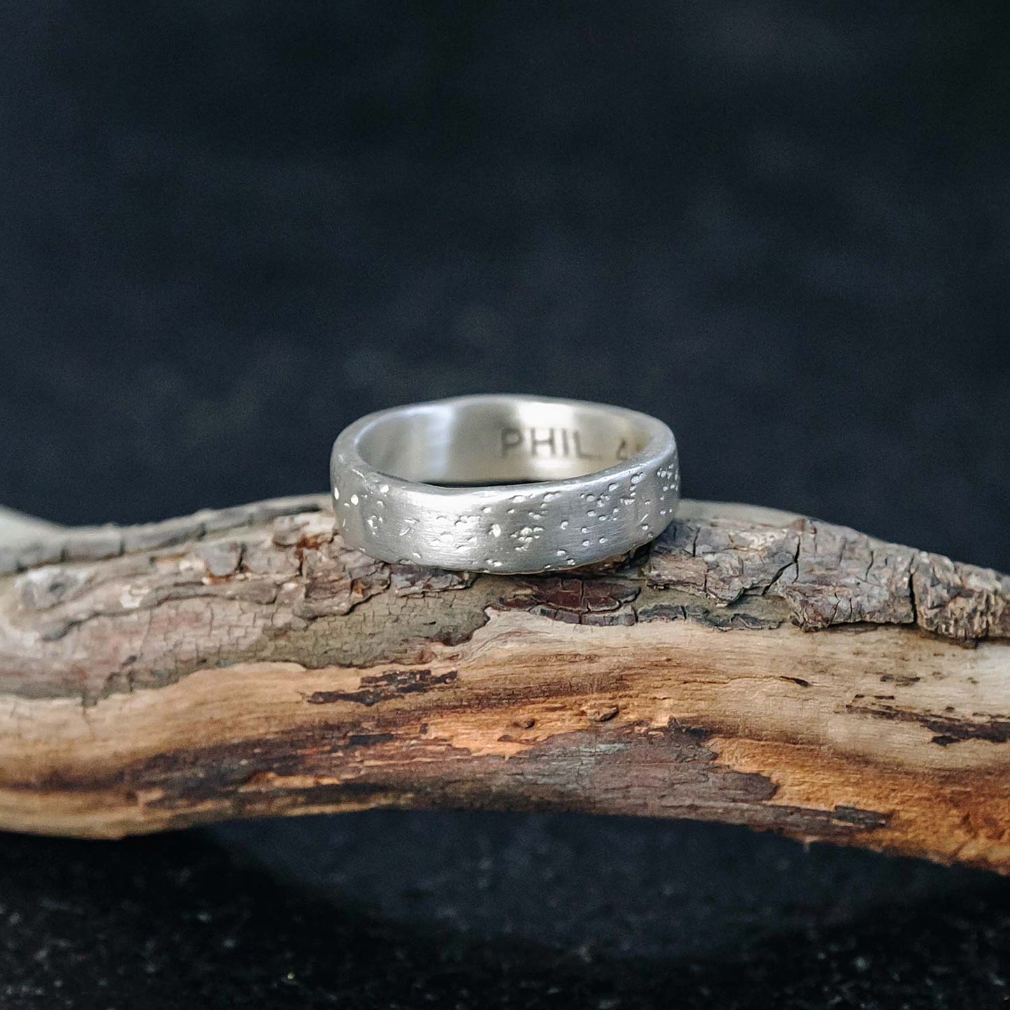Withstand Stacking Ring (Sterling Silver)