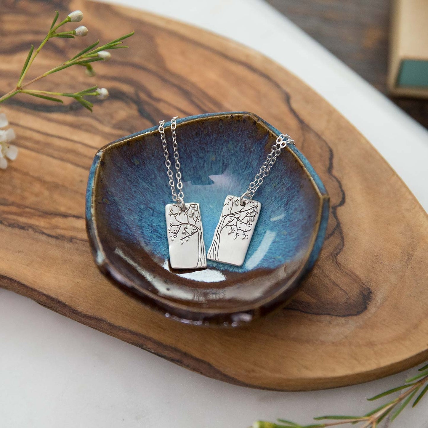 Rooted In Love Necklace Set (Sterling Silver)