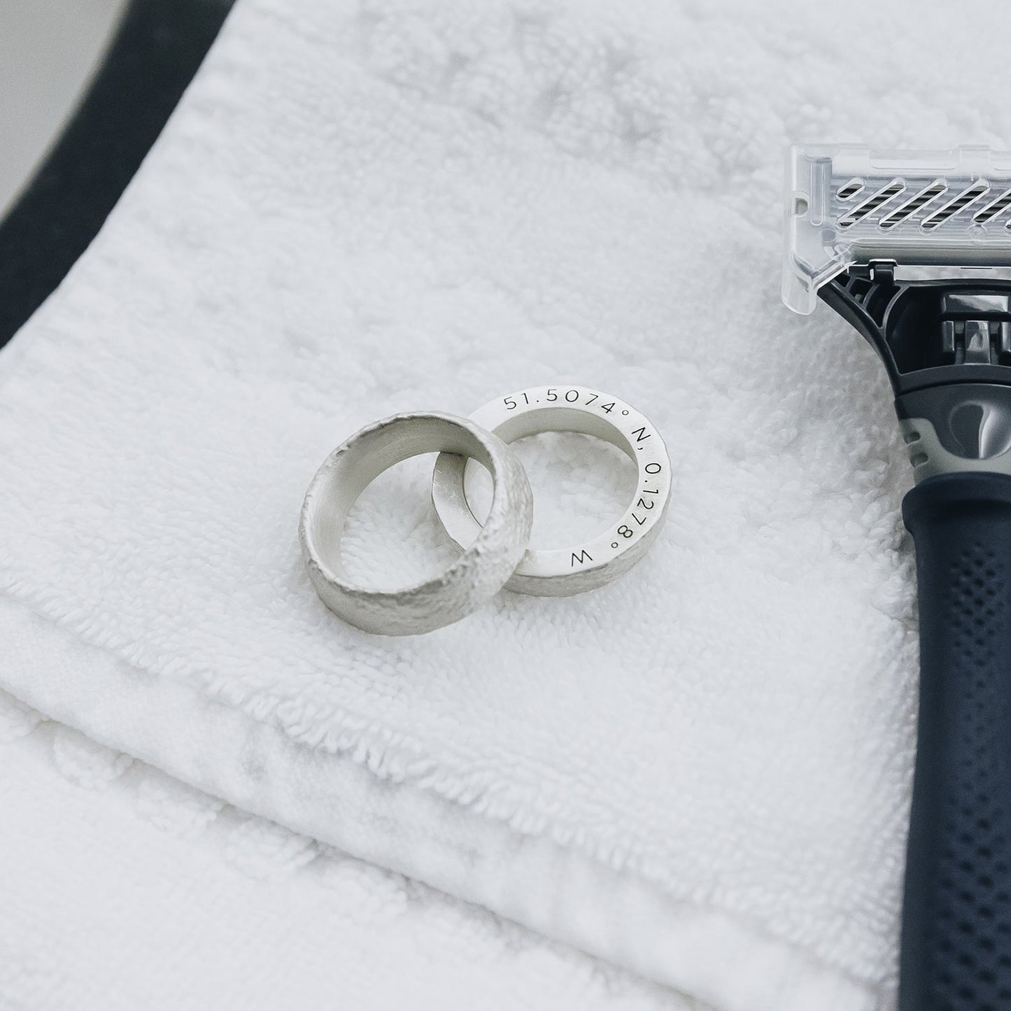 Life Together Ring Pair (Sterling Silver)