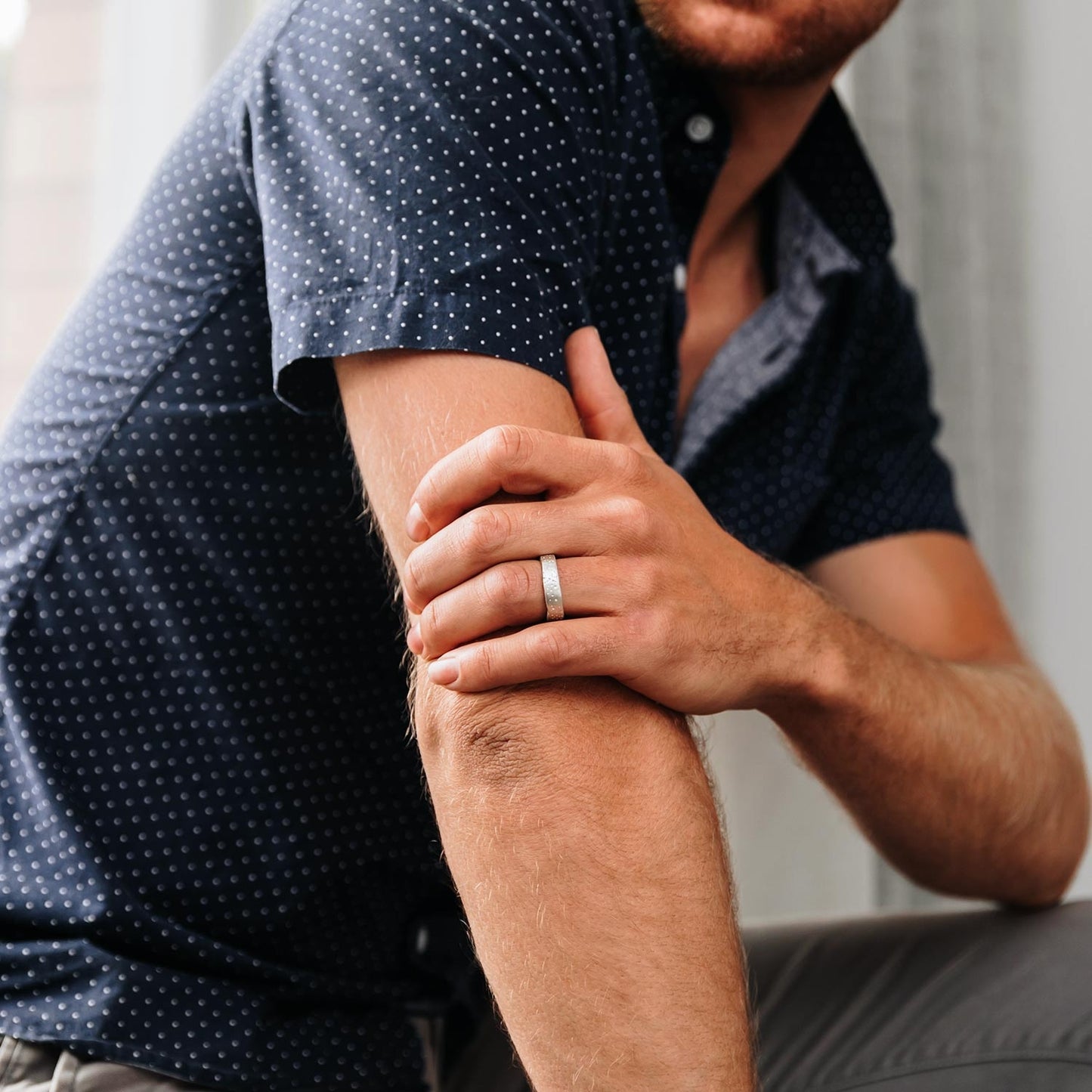Withstand Stacking Ring (Sterling Silver)