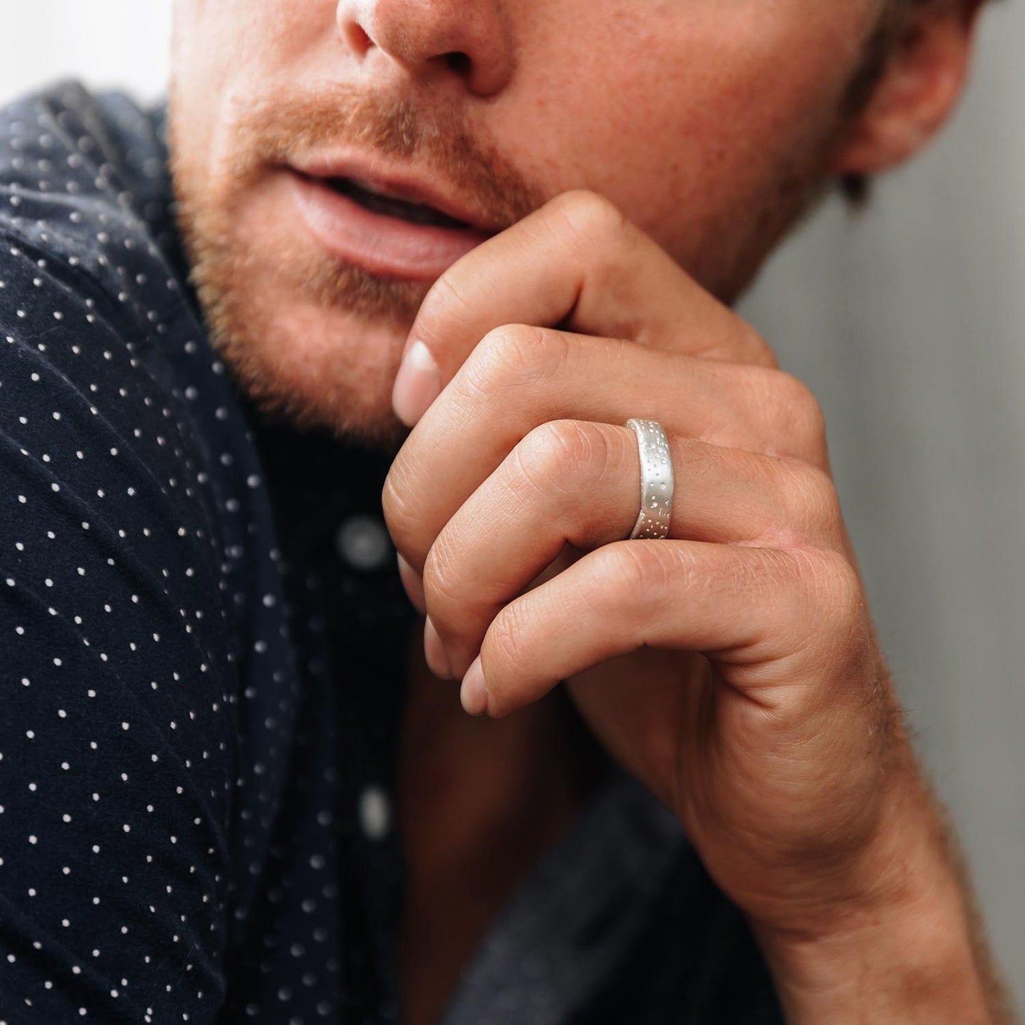 Withstand Stacking Ring (Sterling Silver)