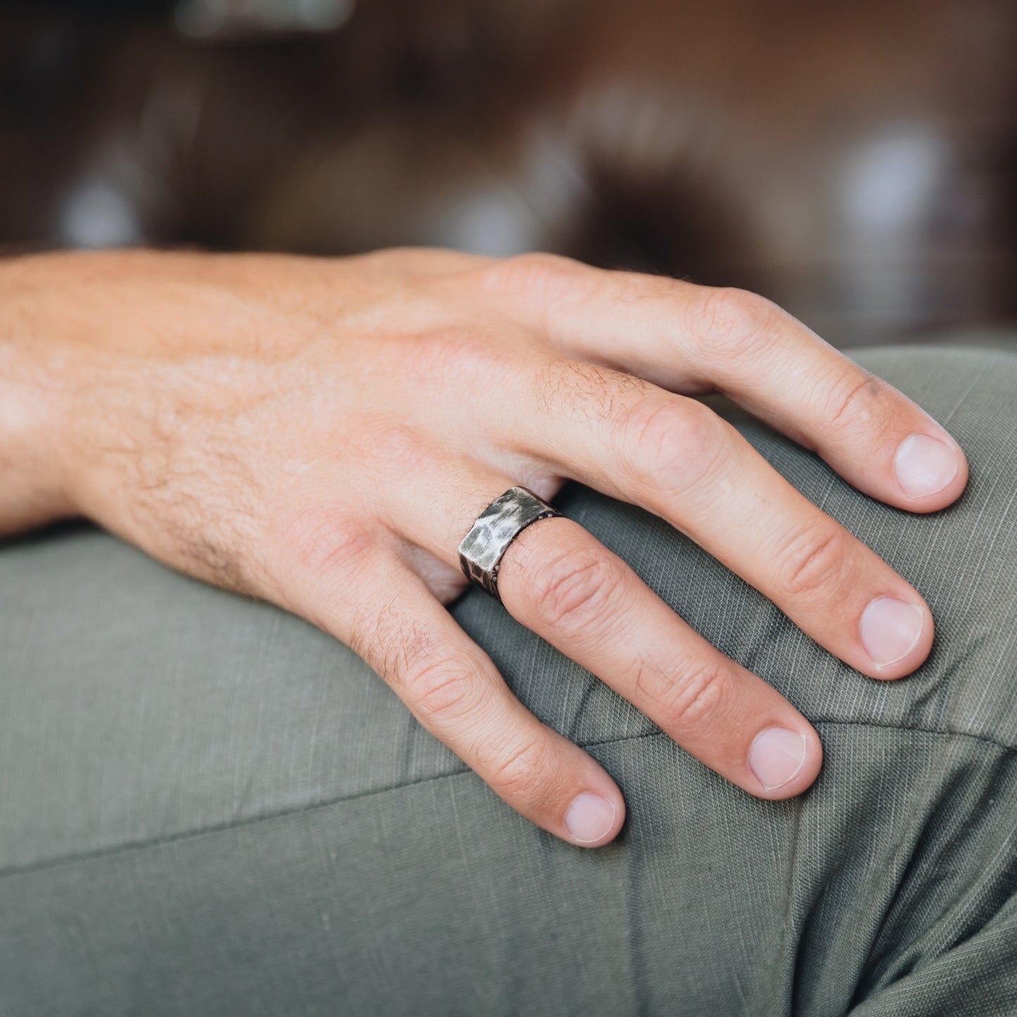 Strong + True Ring (Sterling Silver)