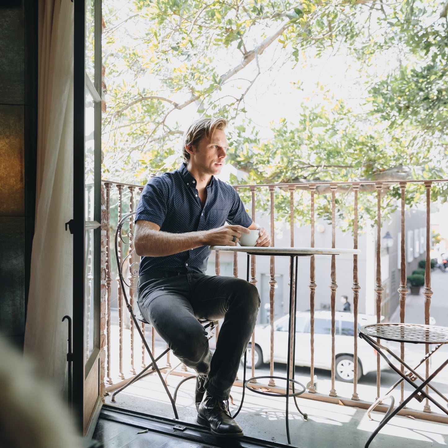 Strong + True Ring (Silver Sterling & Black)