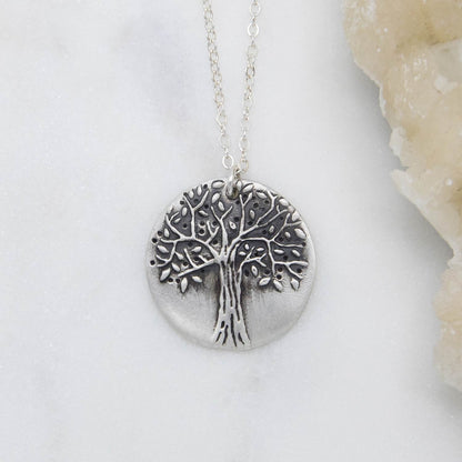 Family Tree Necklace (Sterling Silver)